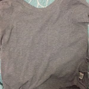 Grey croptop